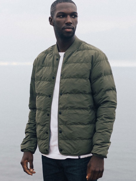 Kiebitz Bomberjacke Finisterre Dunkeloliv