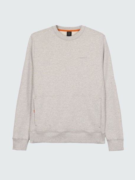 Finisterre Zaw Sweatshirt Grau Meliert