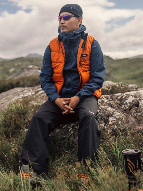 Finisterre Amboss Isolierte Gilet Kupfer