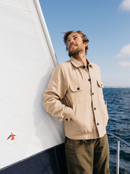 Flint Basset Truckerjacke Finisterre