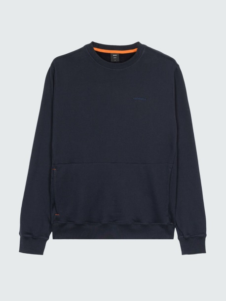 Marineblaues Finisterre Zawn-Sweatshirt