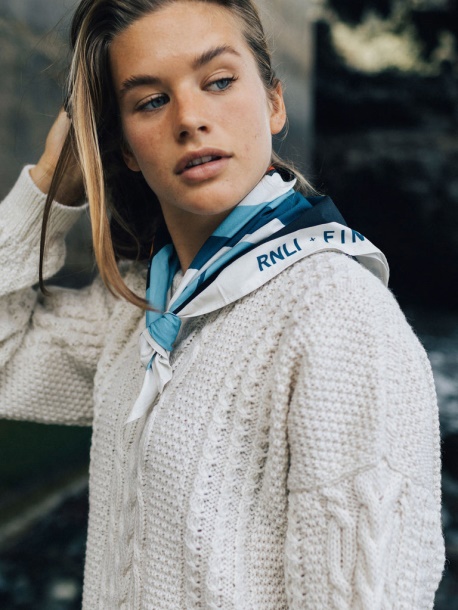 Ecru/blau Finisterre Rnli David Doran Bandana