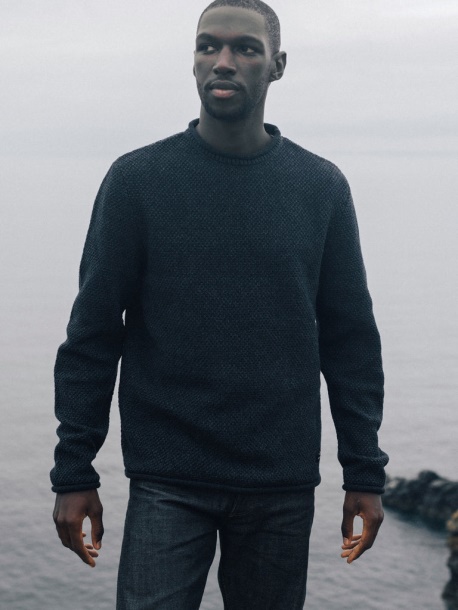 Finisterre Indigo Barents-Pullover
