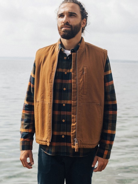 Finisterre Berings Weste Sable