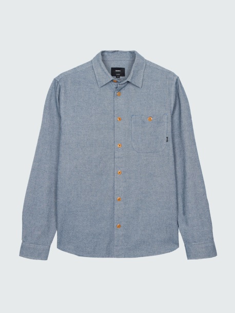 Finisterre Indigo Dobby Gylly Shirt