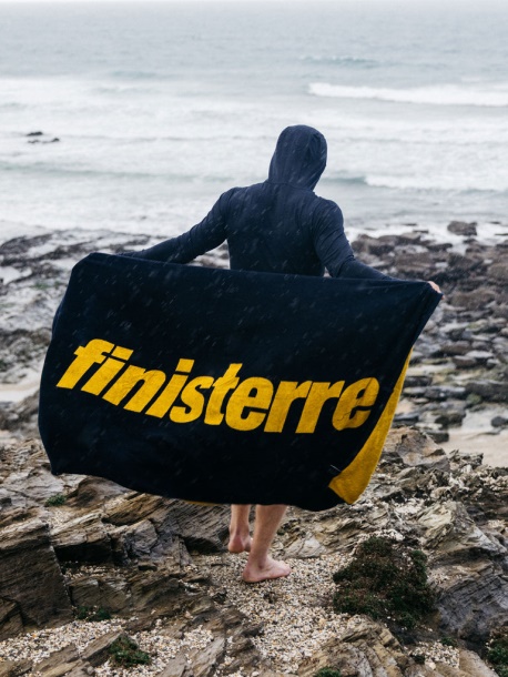 Finisterre Navy/safran Finisterre Handtuch