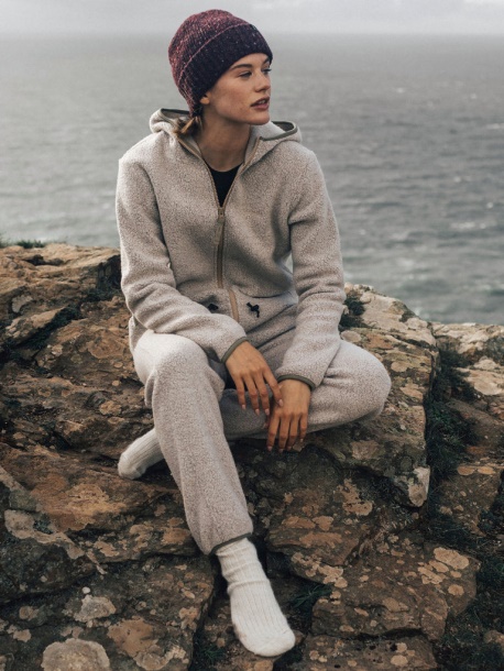 Haferflocken Budock Fleece Jumpsuit Finisterre